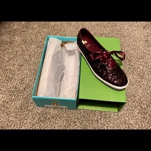 Keds x Kate Spade New York Champion Glitter Shoes